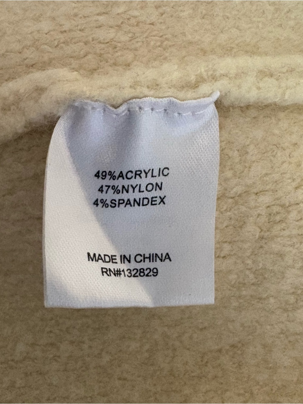 L’Academie London Cardigan Cream Knit Sweater Women’s Size Small Soft Minimalist - Picture 14 of 15